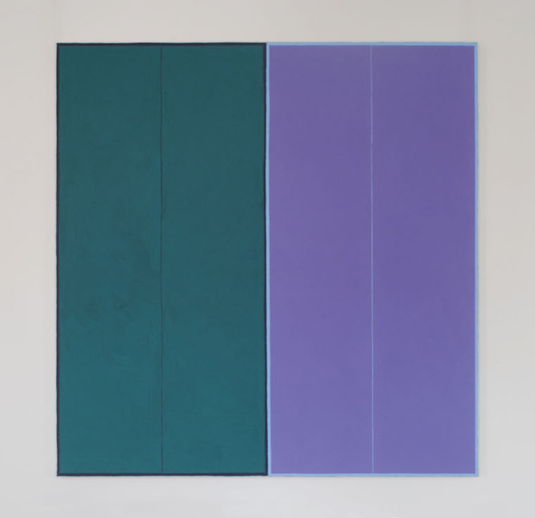  Palimpsest ptg 3 (Blue) by Richard Bell