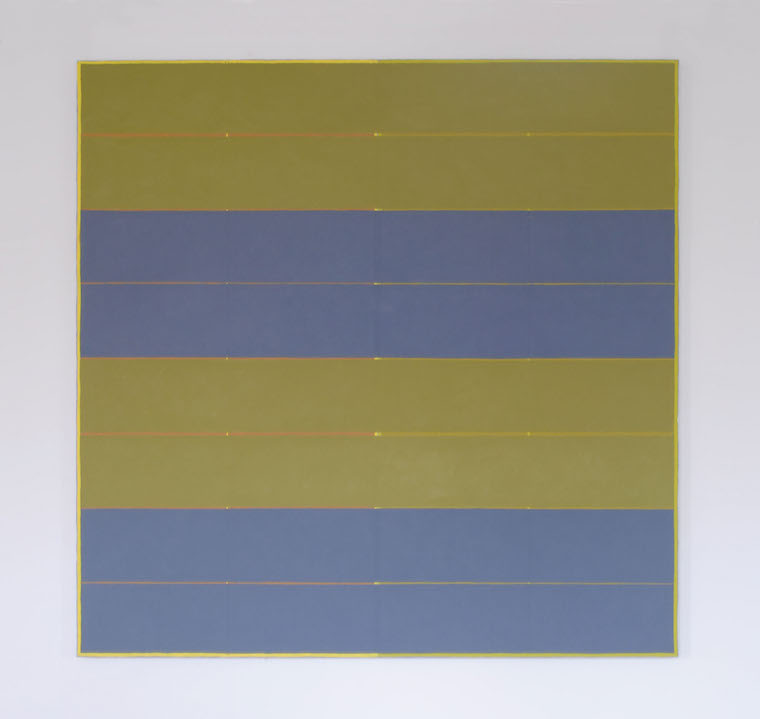 Palimpsest ptg 4 (yellow) by Richard Bell
