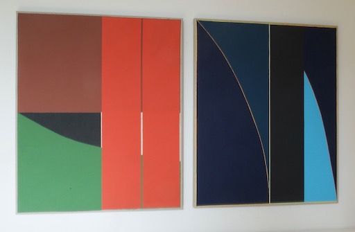 Eq P (curve), 26/27, April - Oct 2020, by Richard Bell