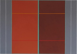 Palimpsest 15 - oil on linen (small image) by Richard Bell