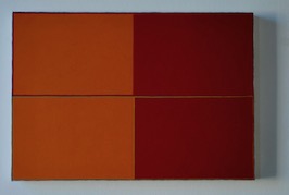 Palimpsest 13  - oil on linen (small image) by Richard Bell