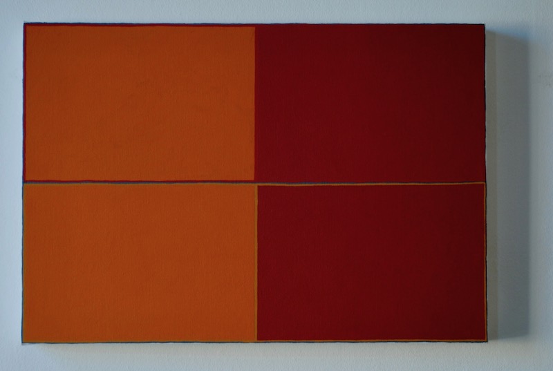 Palimpsest Ptg 13, 2019- oil on linen  by Richard Bell