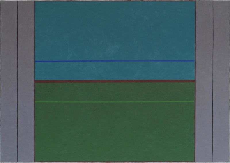 Palimpsest Ptg 14, 2019- oil on linen  by Richard Bell