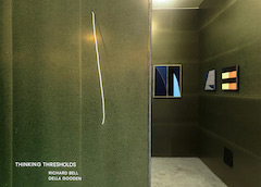 thinking thresholds image of installation, London Fields 2022