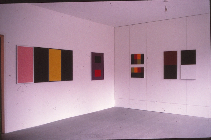 On the Concept of Colour Presentations installtion view