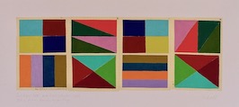 small version of a drawing of Colour Sets, by Richard Bell