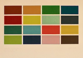 small version of a drawing of Colour Sets2, by Richard Bell