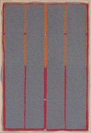 small version of a drawing of a painting in 2018 by Richard Bell